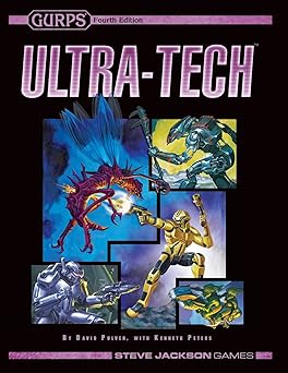 gurps ultra tech 1st edition david l pulver ,kenneth peters 155634810x, 978-1556348105