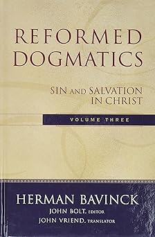 reformed dogmatics vol 3 sin and salvation in christ 1st edition herman bavinck ,john bolt ,john vriend