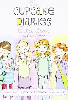 the cupcake diaries collection katie and the cupcake cure mia in the mix emma on thin icing alexis and the