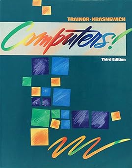 computers 1st edition timothy n trainor ,diane krasnewich 007065204x, 978-0070652040