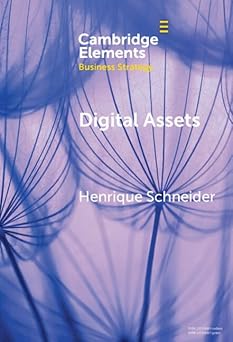 digital assets a portfolio perspective 1st edition henrique schneider 1009500635, 978-1009500630