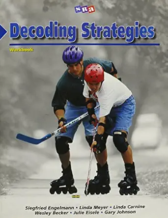 decoding strategies b2 workbook 1st edition siegfried engelmann 0026747871, 978-0026747875