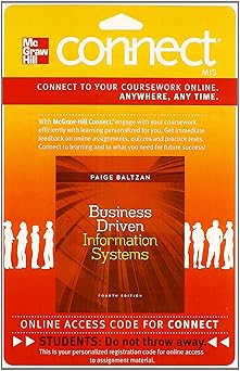 connect with learnsmart access card for business driven information systems 1st edition paige baltzan ,amy