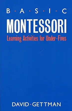 basic montessori 1st edition david gettman 0312018649, 978-0312018641