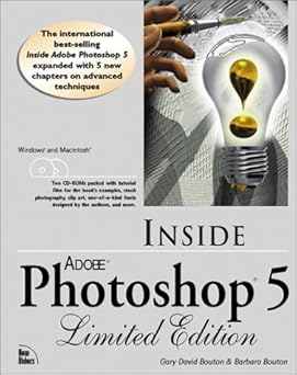 inside adobe photoshop 5 1st edition gary david bouton ,barbara mancuso bouton ,gary kubicek 1562059513,