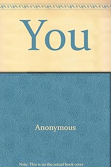 you 1st edition anonymous 0553230085, 978-0553230086