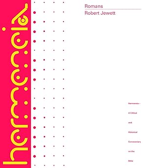romans a commentary 1st edition eldon jay epp ,robert jewett 0800660846, 978-0800660840
