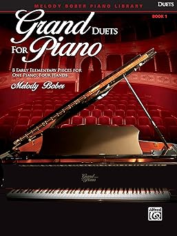 grand duets for piano bk 1 8 early elementary pieces for one piano four hands 1st edition melody bober