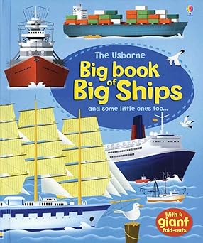 usborne big book of big ships 1st edition minna lacey ,gabriele antonini 079453077x, 978-0794530778