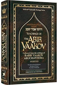 teachings of the abir yaakov vol 4 1st edition rav yaakov abuchatzeira 1422638154, 978-1422638156