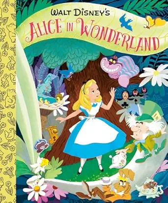 walt disneys alice in wonderland little golden board book 1st edition rh disney ,disney storybook art team