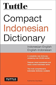 tuttle compact indonesian dictionary indonesian english english indonesian 1st edition katherine davidsen