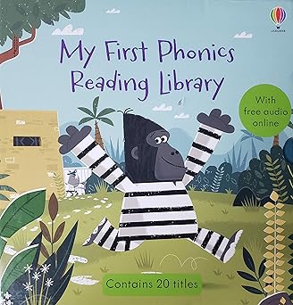 my first phonics reading library 1st edition staff of usborne 0794549349, 978-0794549343