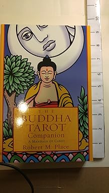 the buddha tarot companion a mandala of cards 1st edition robert place 1567185290, 978-1567185294