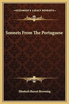 sonnets from the portuguese 1st edition professor elizabeth barrett browning 1169184618, 978-1169184619