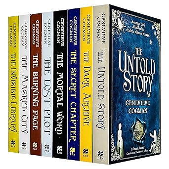 the invisible library series 8 books collection set by genevieve cogman 1st edition genevieve cogman