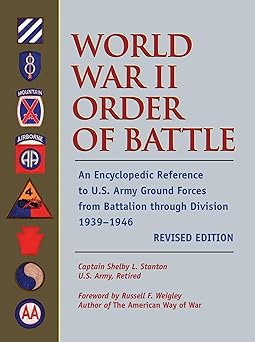 world war ii order of battle an encyclopedic reference to u s army ground forces from battalion through