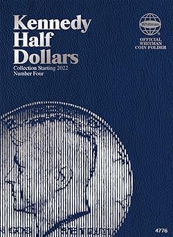 kennedy half dollars #4 starting 2022 1st edition whitman publishing 0794847765, 978-0794847760