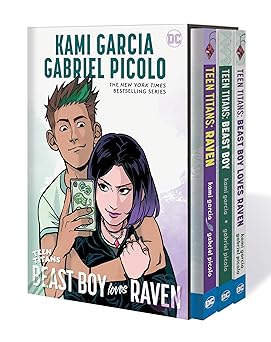 teen titans raven beast boy and beast boy loves raven box set 1st edition kami garcia ,gabriel picolo
