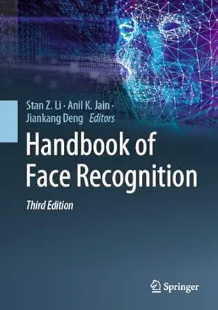 handbook of face recognition the deep neural network approach 1st edition stan z li ,anil k jain ,jiankang