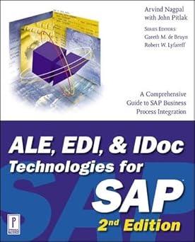 ale edi and idoc technologies for sap 1st edition arvind nagpal ,john pitlak 0761534318, 978-0761534310