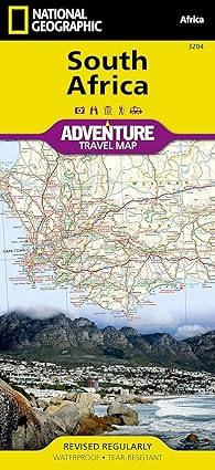 south africa map 1st edition national geographic maps adventure 1566955319, 978-1566955317