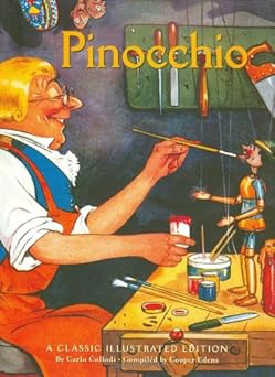 pinocchio a classic 1st edition carlo collodi ,cooper edens 0811822834, 978-0811822831