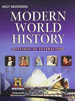 modern world history patterns of interaction 1st edition holt mcdougal 054749114x, 978-0547491141