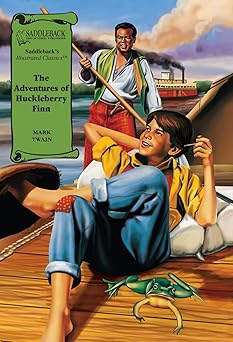 the adventures of huckleberry finn graphic novel 1st edition mark twain ,saddleback educational publishing