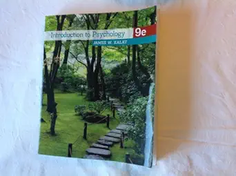 introduction to psychology 1st edition james w kalat 0495810762, 978-0495810766