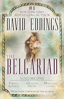 the belgariad vol 1 pawn of prophecy queen of sorcery magicians gambit 1st edition david eddings 0345456327,
