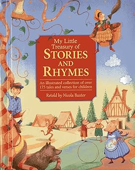 my little treasury of stories and rhymes 1st edition nicola baxter ,jenny press 1843229048, 978-1843229049