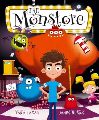 the monstore 1st edition tara lazar ,james burks 1442420170, 978-1442420175
