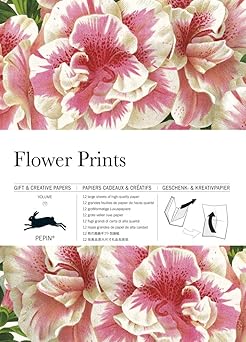 flower prints gift and creative paper book vol 77 1st edition pepin van roojen 9460090893, 978-9460090899
