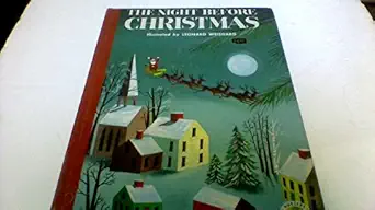 the night before christmas 1st edition clement clarke moore ,leonard weisgard 0448042053, 978-0448042053