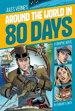 around the world in 80 days 1st edition jules verne ,tod smith 1496503813, 978-1496503817