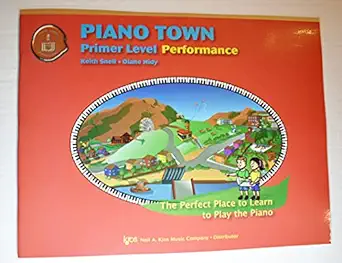 mp130 piano town performance primer level book 1st edition keith snell ,diane hidy 0849773393, 978-0849773396