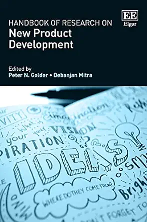 handbook of research on new product development 1st edition peter n golder ,debanjan mitra 1784718149,