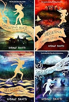 serafina series set of 4 books serafina and the black cloak serafina and the twisted staff serafina and the