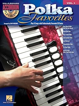 polka favorites accordion play along volume 1 1st edition various 1423495578, 978-1423495574