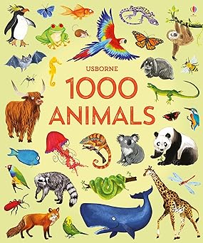 1000 animals 1st edition jessica greenwell ,nikki dyson 1474951341, 978-1474951340