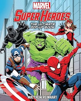 marvel super heroes the ultimate pop up book 1st edition matthew reinhart 1419749110, 978-1419749117