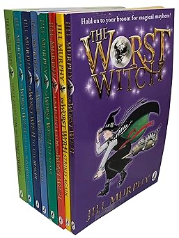 the worst witch 8 books collection set by jill murphy 1st edition jill murphy 912386575x, 978-9123865758