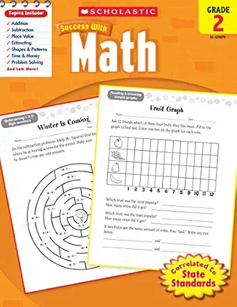 scholastic success with math grade 2 workbook 1st edition scholastic ,virginia dooley 0545200709,