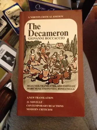 the decameron 1st edition giovanni boccaccio ,peter e bondanella ,mark musa 0393091325, 978-0393091328