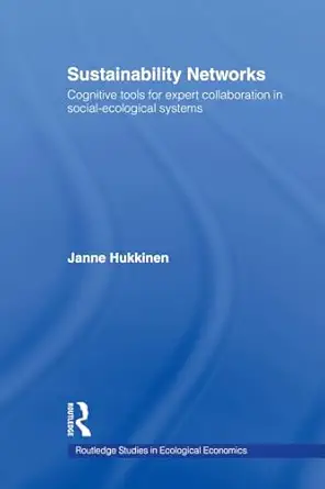 sustainability networks 1st edition janne hukkinen 0415619793, 978-0415619790
