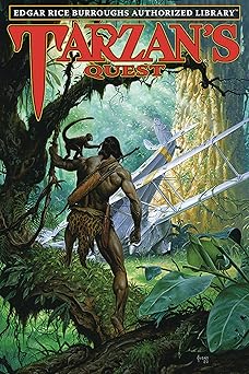 tarzans quest edgar rice burroughs authorized library 1st edition edgar rice burroughs ,joe jusko ,joan