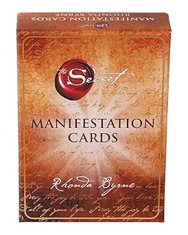 the secret manifestation cards a 65 card deck and guidebook 1st edition rhonda byrne 1582709270,