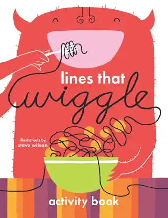 lines that wiggle activity book 1st edition steve wilson 1609056620, 978-1609056629