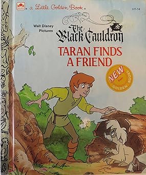 the black cauldron taran finds a friend 1st edition walt disney 0307020207, 978-0307020208